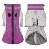 Waterproof Reflective Dog Jacket – Warm Winter Coat with D-Ring