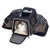 Pet Carrier Backpack – Portable, Breathable & Foldable Shoulder Bag for Cats & Dogs
