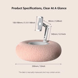 Soft Pillow Phone Holder – Hands-Free Dock for Bed, Sofa & Desk | Compatible with Smartphones & E-Readers