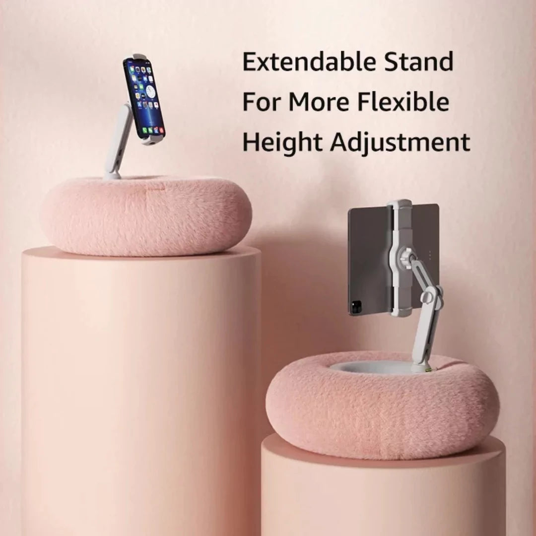 Soft Pillow Phone Holder – Hands-Free Dock for Bed, Sofa & Desk | Compatible with Smartphones & E-Readers