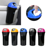 Auto Door & Seat Back Hanging Car Trash Bin – Compact & Multi-Purpose Organizer