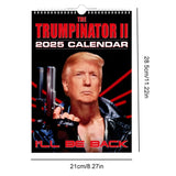 Calendario de pared Trumpinator 2025: divertido coleccionable con temática de Trump y humor clásico