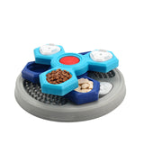 Rompecabezas interactivo para perros de 2 capas: comedero lento y dispensador de alimentos que aumenta el coeficiente intelectual