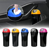 Auto Door & Seat Back Hanging Car Trash Bin – Compact & Multi-Purpose Organizer